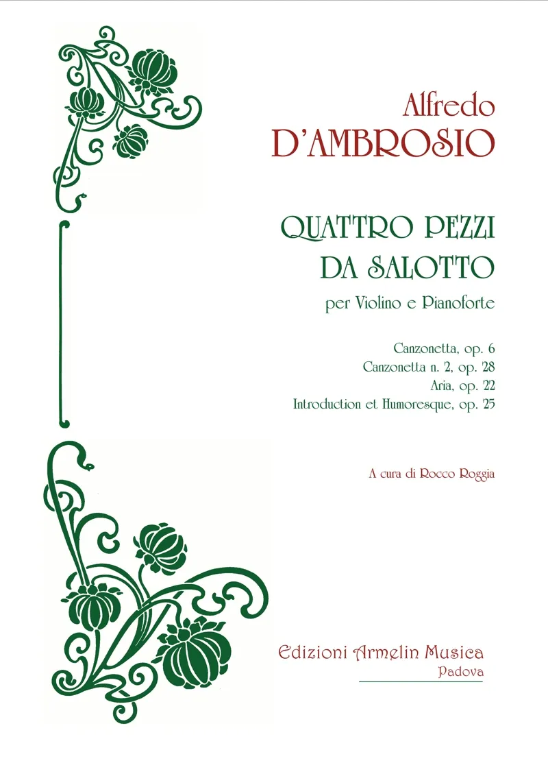Armelin Musica Quattro pezzi da Salotto noty housle