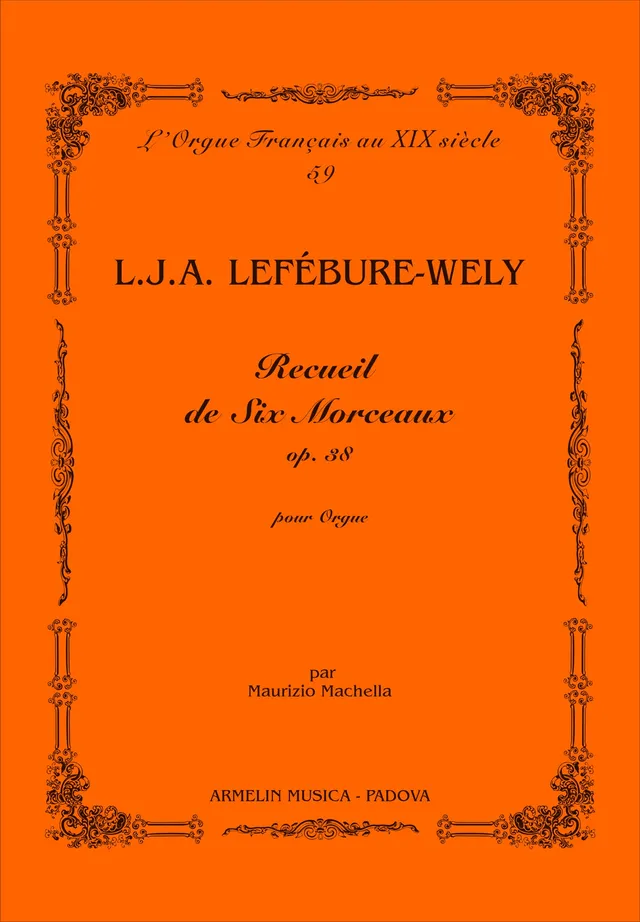 Armelin Musica Recueil de six morceaux op. 38 noty