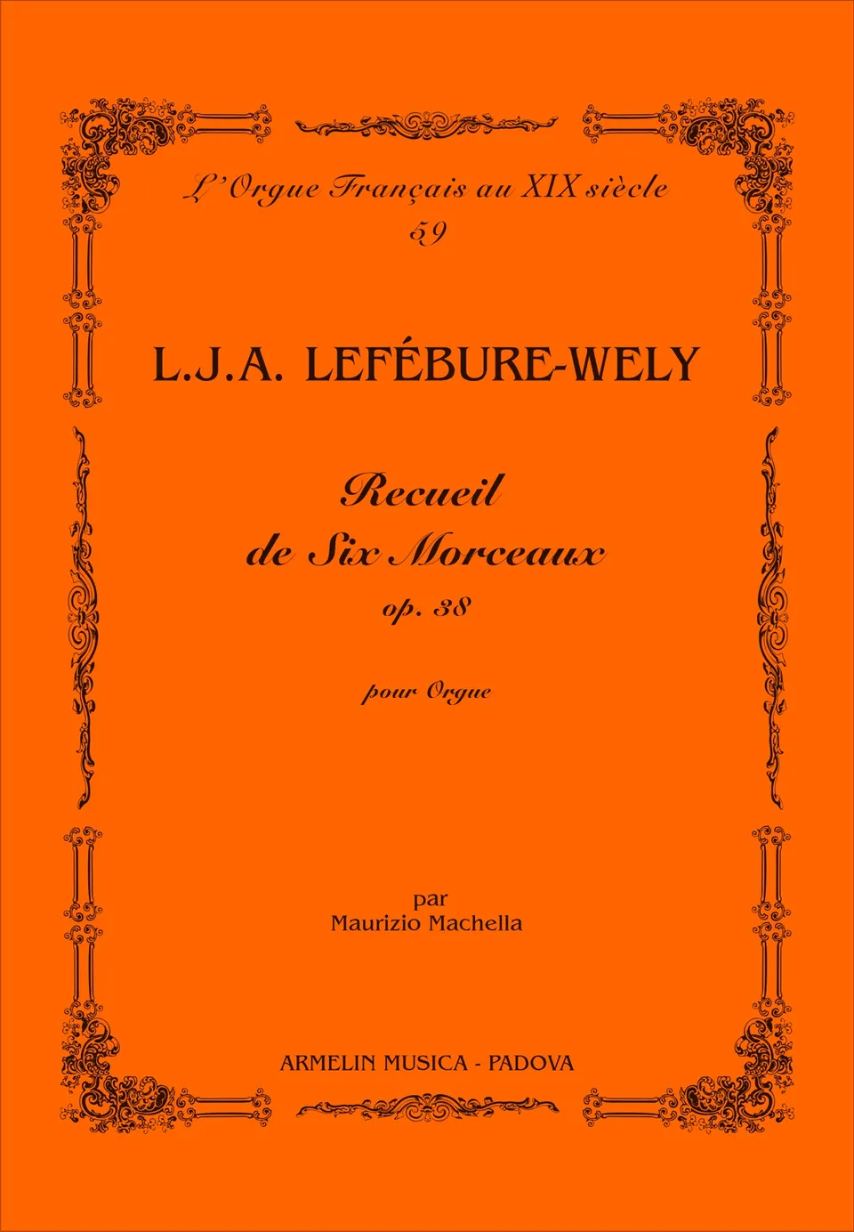 Armelin Musica Recueil de six morceaux op. 38 noty
