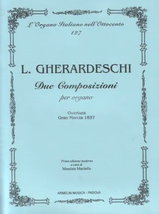 Armelin Musica Due Composizioni per Organo noty pro varhany