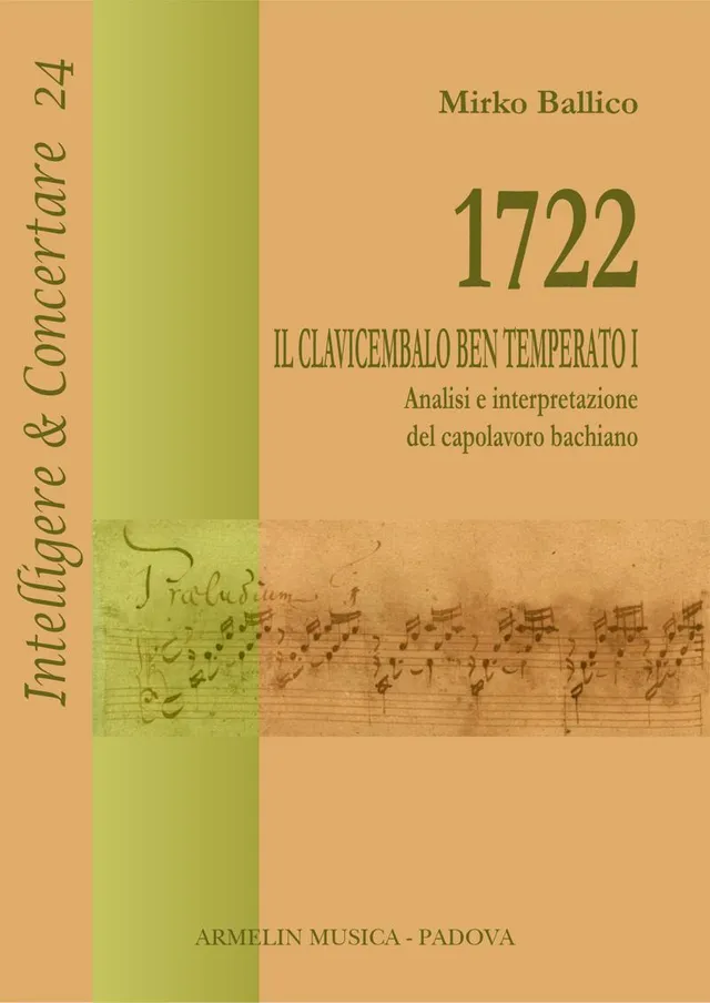 Armelin Musica 1722 Clavicembalo ben temperato I kniha