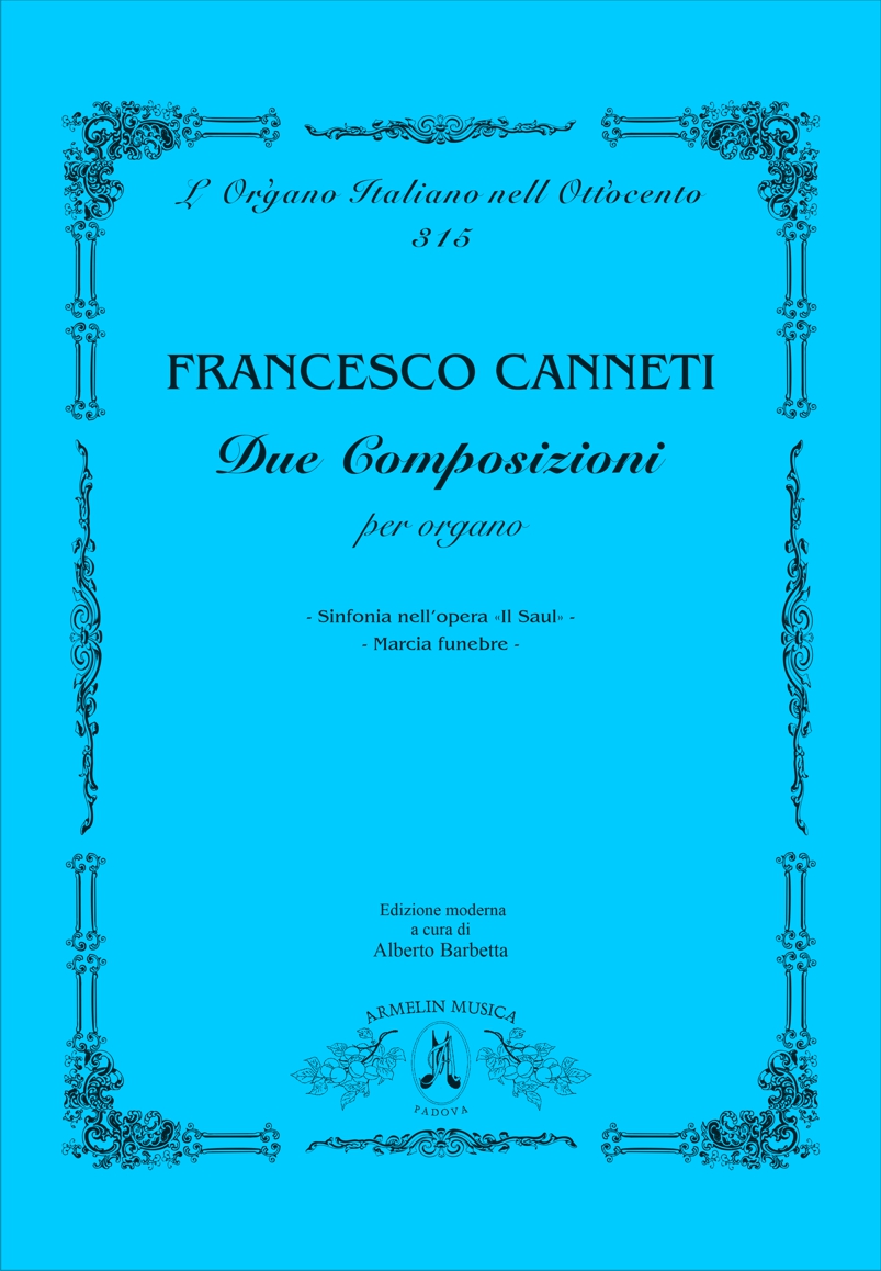 Armelin Musica Due Composizioni per Organo noty pro varhany 2 skladby