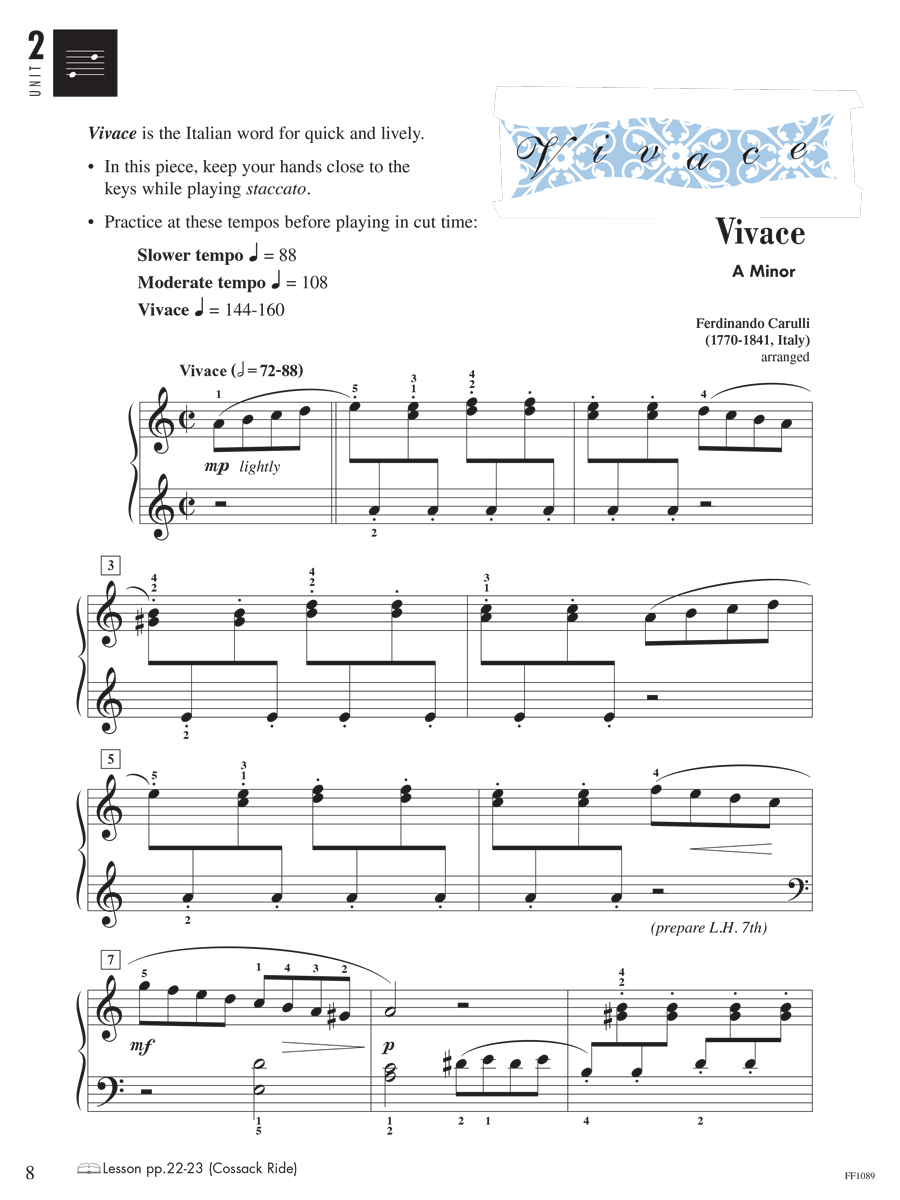Piano Adventures 3A Performance Book noty 2. vydání