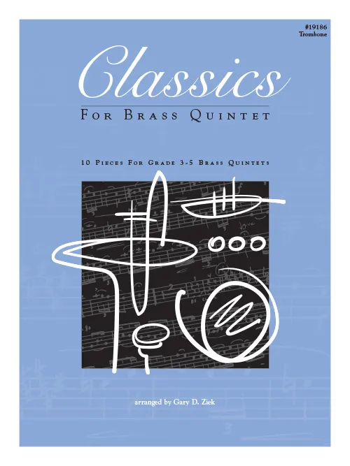 Kendor Music Classics for Brass Quintet Trombone noty pro pozoun