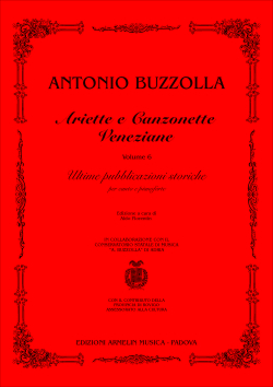 Armelin Musica Ariette e Canzonette Veneziane vol. 6 noty 12 písní