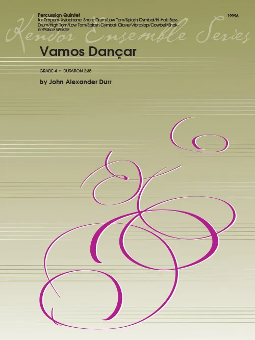 Kendor Music Vamos Dancar noty pro bicí soubor