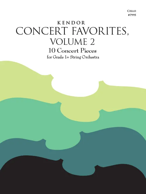 Kendor Music Concert Favorites Vol 2 noty pro cello