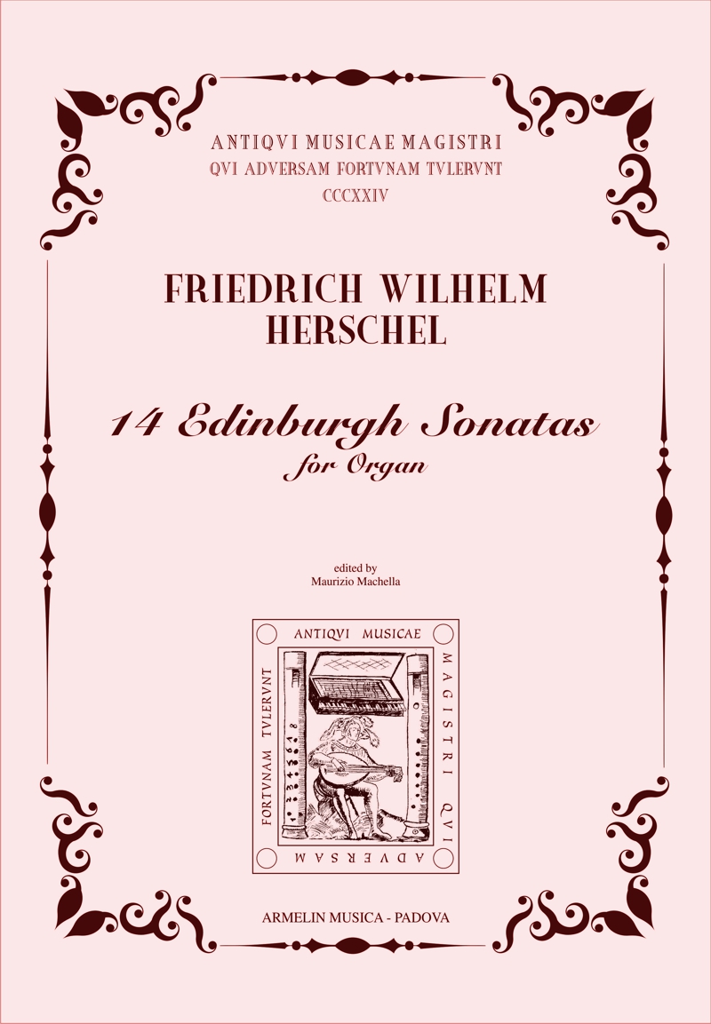 Armelin Musica 14 Edinburgh Sonatas for Organ noty sbírka