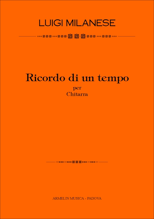 Armelin Musica Ricordo di un tempo noty – skladba