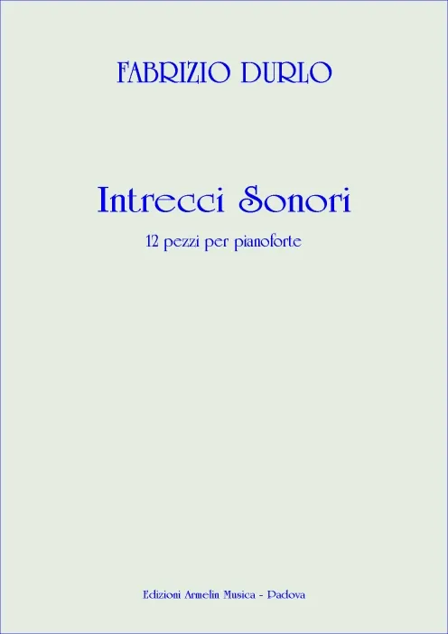 Armelin Musica Intrecci Sonori noty 12 skladeb