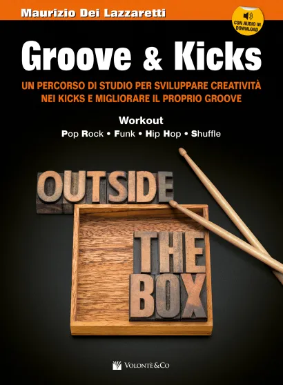 Volonte & Co Groove & Kicks škola pro bicí s audiem