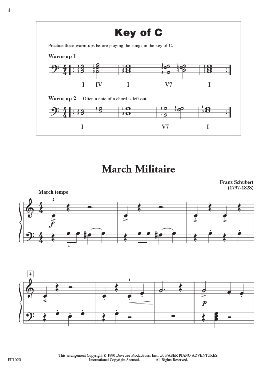 Faber Piano Adventures ChordTime Piano Classics noty klasika