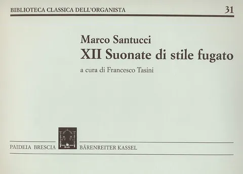 Armelin Musica XII Suonate di Stile Fugato noty