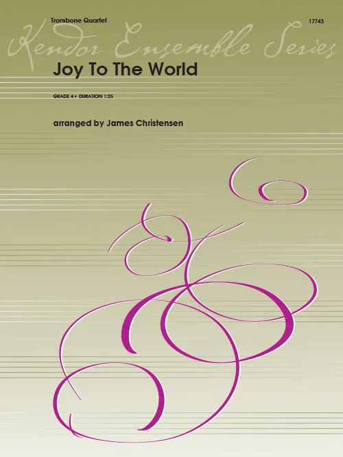 Kendor Music Joy To The World noty pro kvarteto