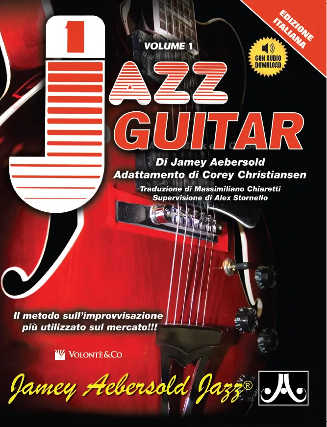 Volonte & Co Aebersold Vol. 1 noty pro jazz kytaru italsky