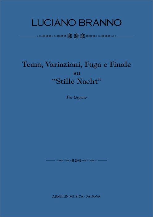Armelin Musica Stille Nacht variace noty pro varhany