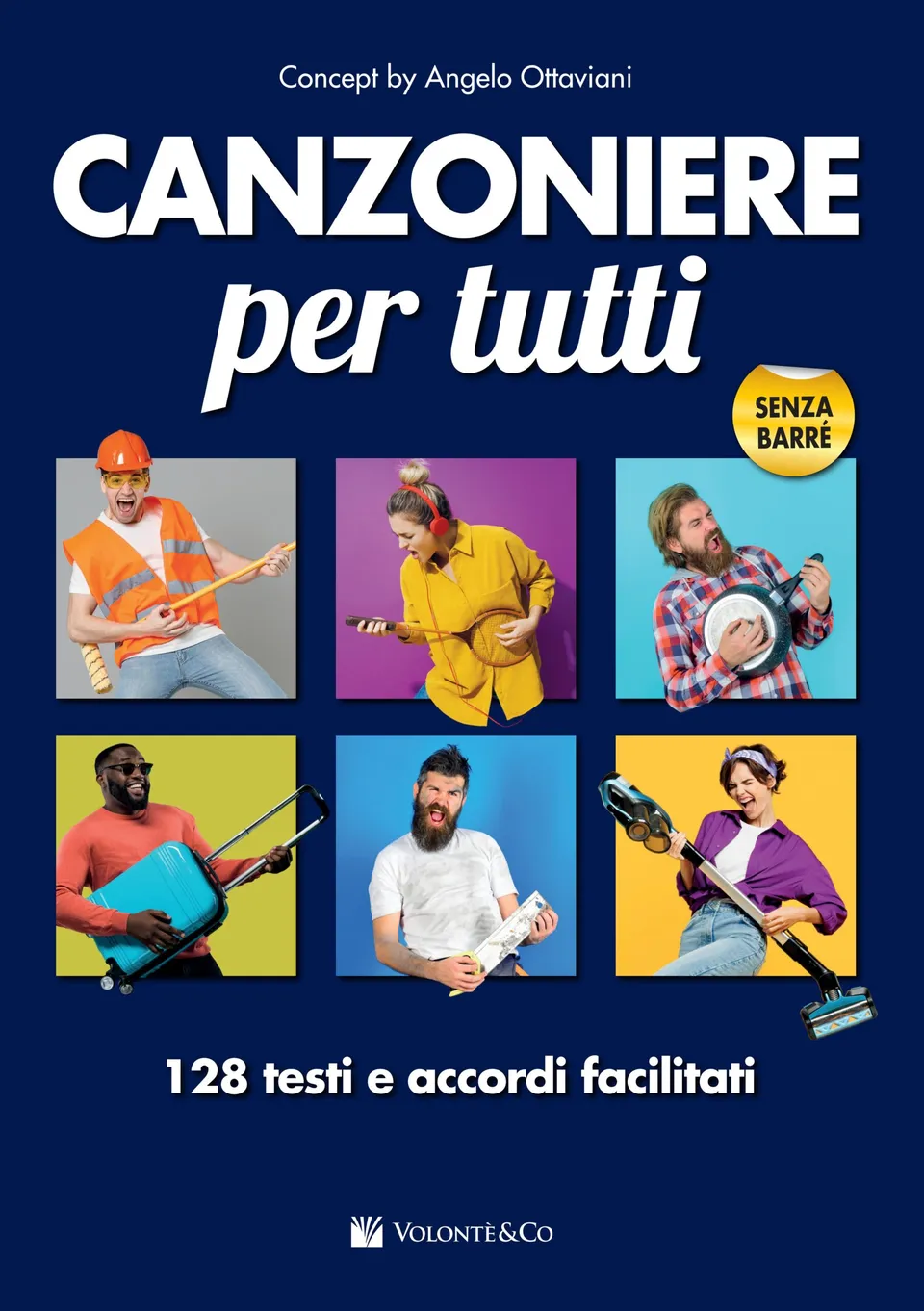 Volonte & Co Canzoniere per Tutti zpěvník 128 písní akordy