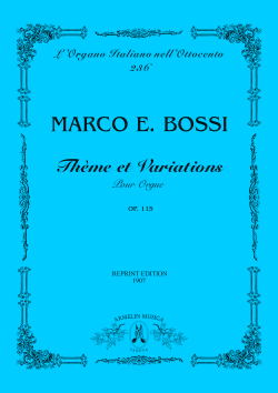Armelin Musica Thème et Variations noty