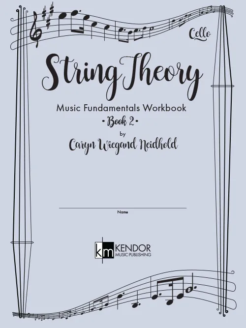 Kendor Music String Theory Cello cvičebnice Book 2