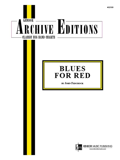 Kendor Music Blues For Red noty big band blues
