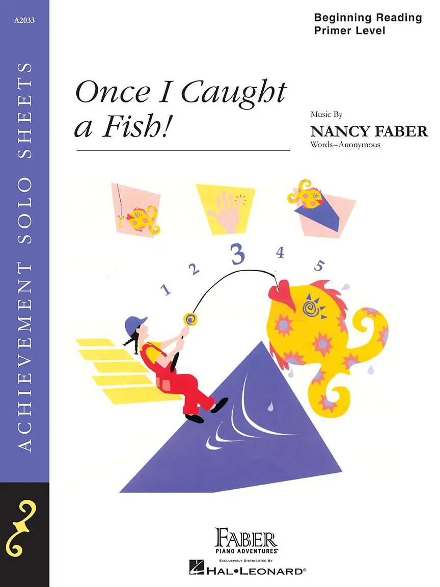 Faber Piano Adventures Once I Caught a Fish! sólo noty