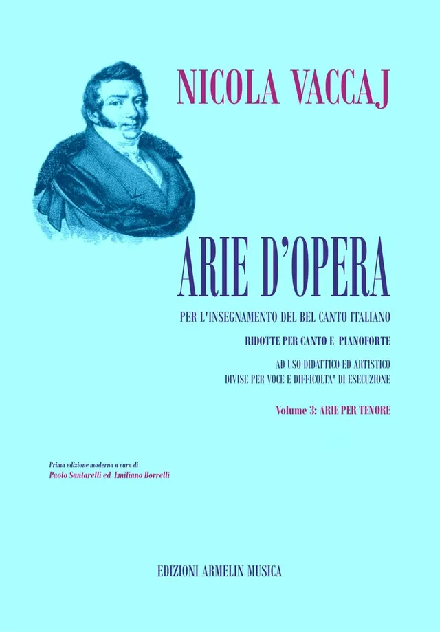 Armelin Musica Arie d’opera bel canto vol.3 Tenore noty