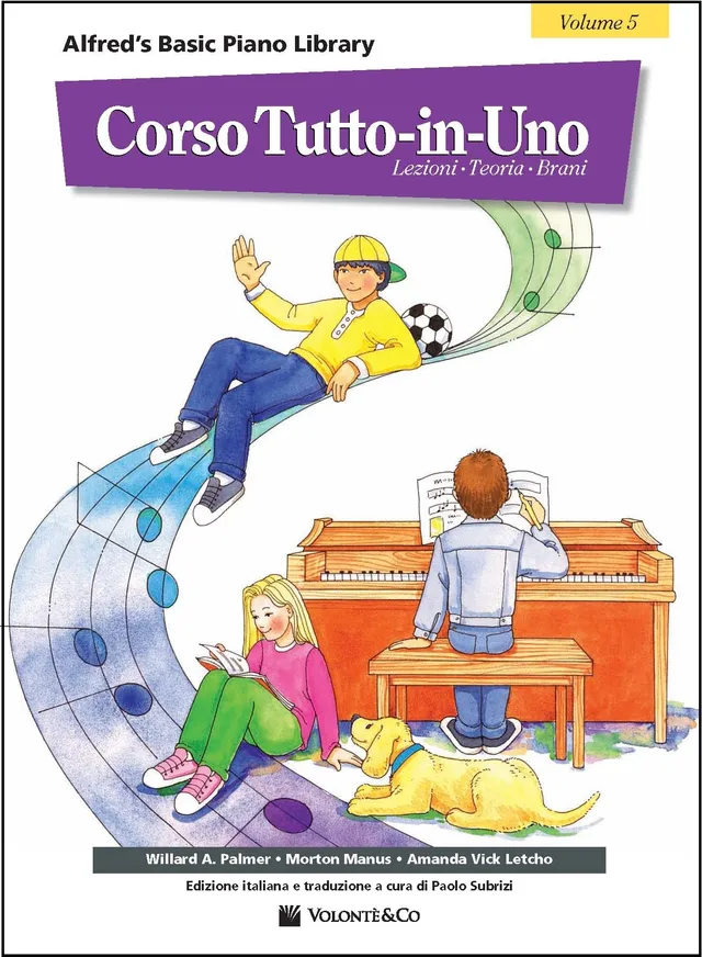 Volonte & Co Corso Tutto-in-Uno Vol. 5 škola pro klavír