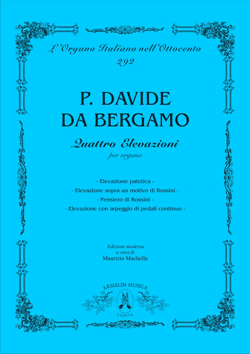 Armelin Musica 4 Elevazioni per organo noty pro varhany
