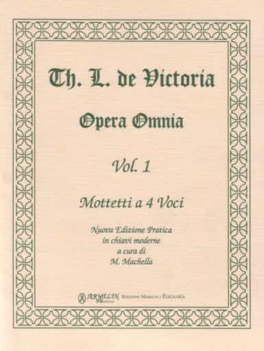 Armelin Musica Opera Omnia volume 1 noty