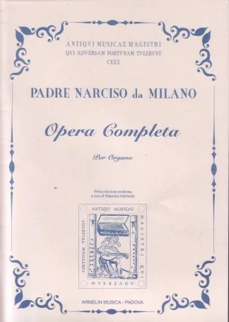 Armelin Musica Opera completa per Organo noty komplet