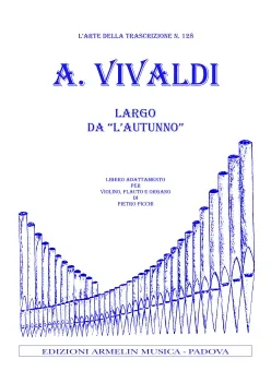 Armelin Musica Largo dal L'Inverno noty pro varhany