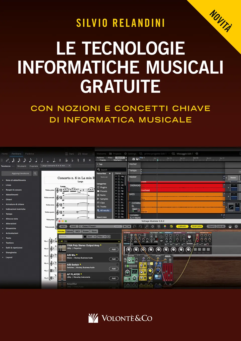 Volonte & Co Le Tecnologie Informatiche Musicali kniha pro muzikanty