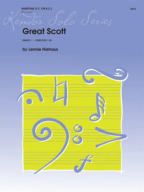 Kendor Music Great Scott noty pro baryton s klavírem
