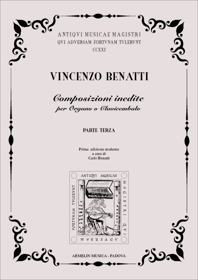 Armelin Musica Composizioni inedite per Organo vol. 3 noty