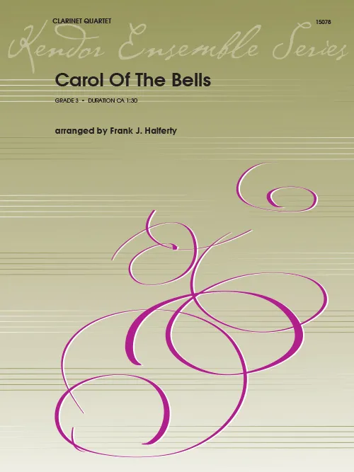 Kendor Music Carol of the Bells noty vánoční koncert