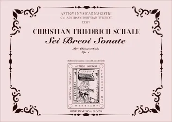 Armelin Musica Sei brevi sonate op 1 noty pro cembalo