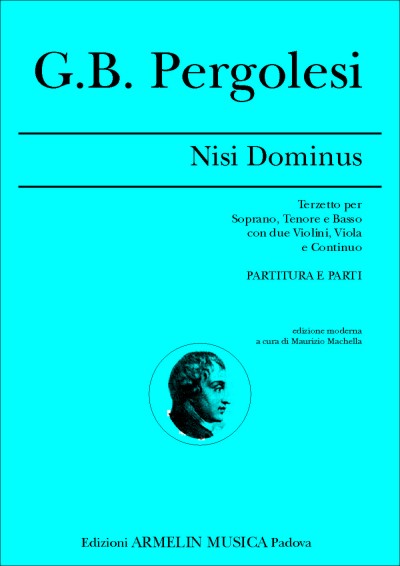 Armelin Musica Nisi Dominus noty sborová partitura