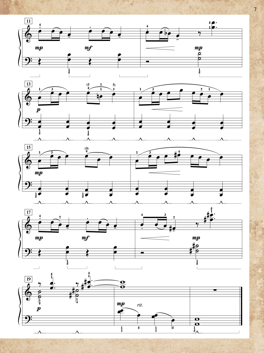 Faber BigTime Piano Music from China noty pro klavír level 4