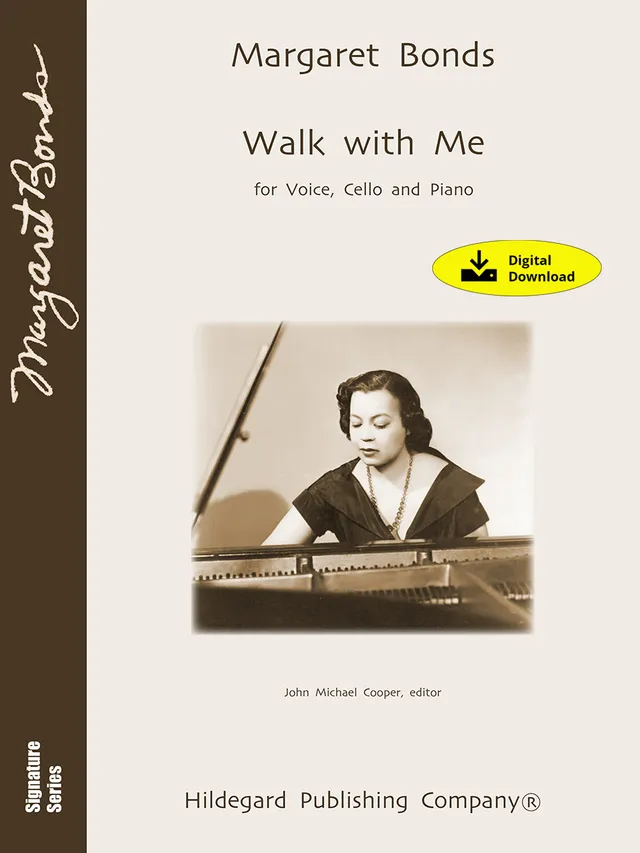 Hildegard Publishing Company Walk with Me digitální noty dárek