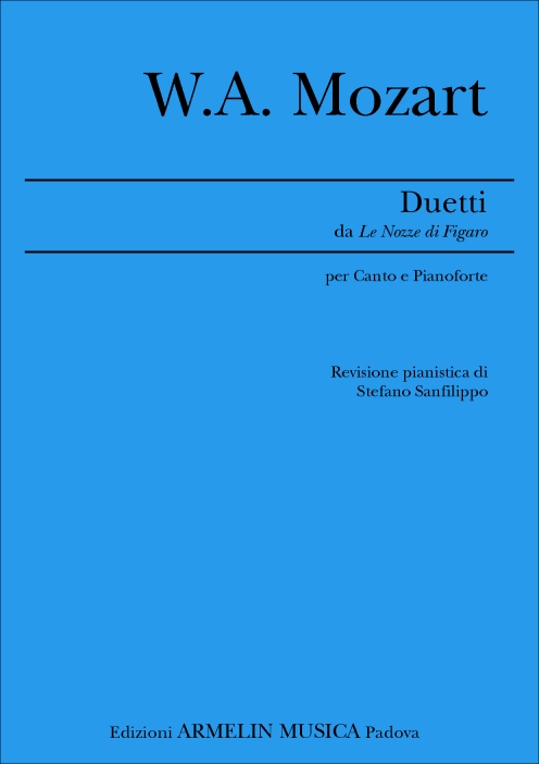 Armelin Musica Duetti Nozze di Figaro noty pět duet