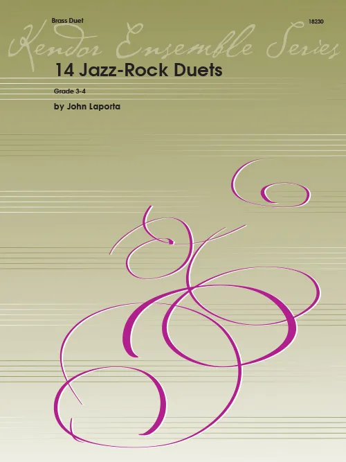 Kendor Music 14 Jazz-Rock Duets noty pro trubku