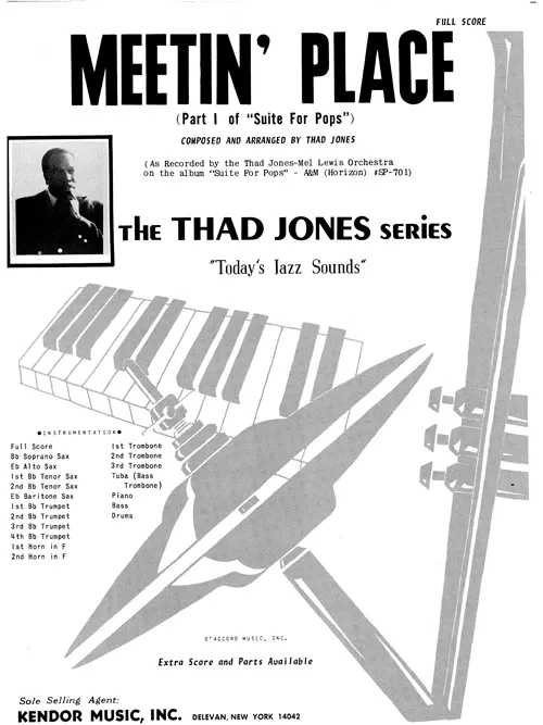 Kendor Music Meetin' Place noty partitura funky rock