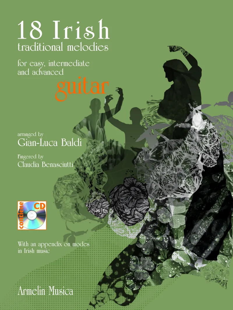 Armelin Musica 18 Irish Traditional Melodies noty pro kytaru