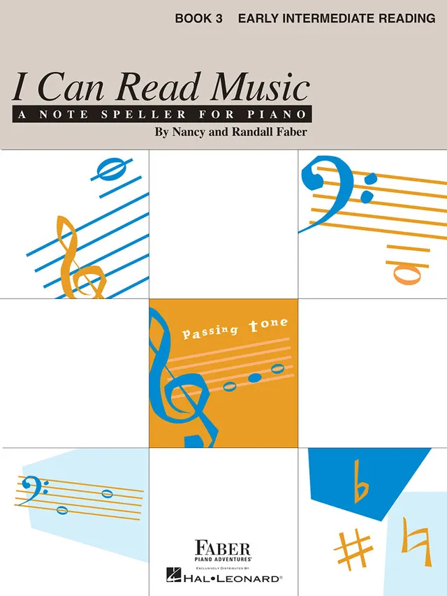 Faber I Can Read Music Book 3 noty pro klavír