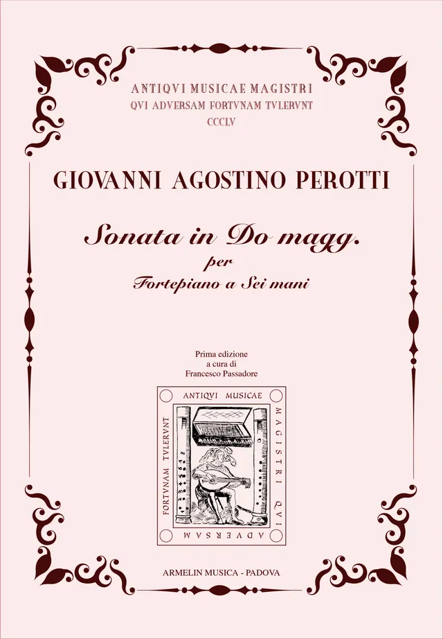Armelin Musica Sonata in Do maggiore noty C dur