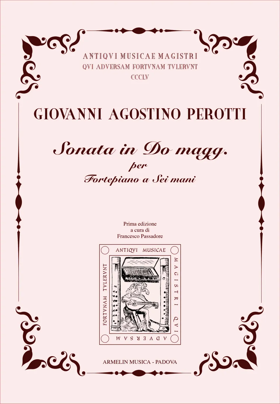 Armelin Musica Sonata in Do maggiore noty C dur