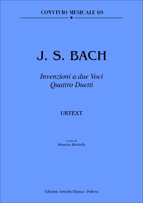Armelin Musica Invence BWV 772-786 klavírní noty