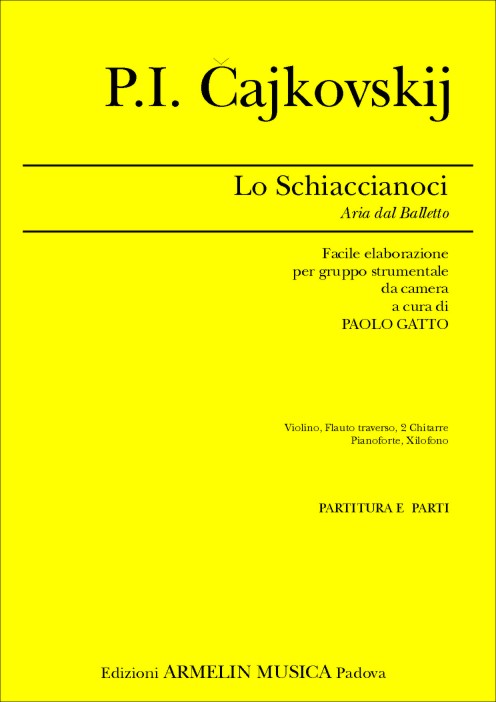 Armelin Musica Lo Schiaccianoci Aria dal Balletto noty pro klavír
