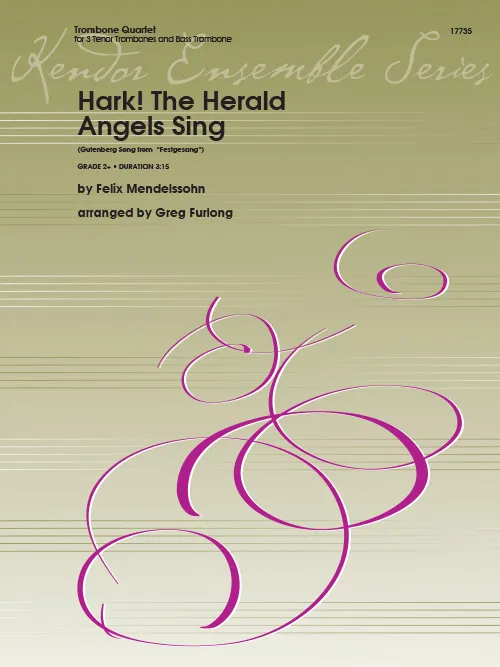 Kendor Music Hark! The Herald Angels Sing noty pro 4 trombony