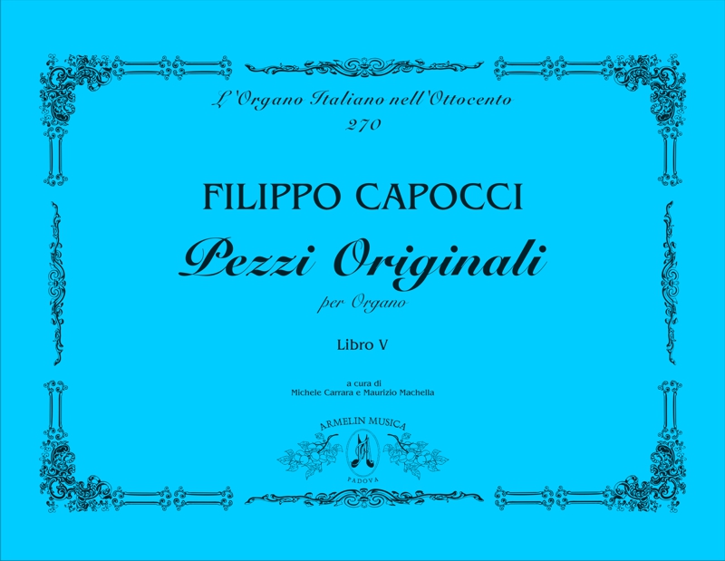 Armelin Musica Pezzi originali per organo vol. 5 noty pro varhany